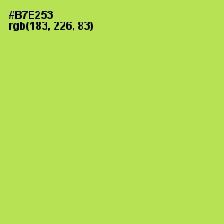 #B7E253 - Conifer Color Image