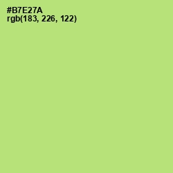 #B7E27A - Wild Willow Color Image