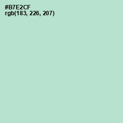 #B7E2CF - Fringy Flower Color Image