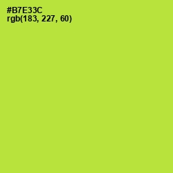 #B7E33C - Green Yellow Color Image