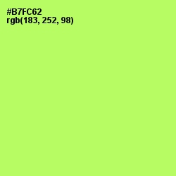 #B7FC62 - Conifer Color Image