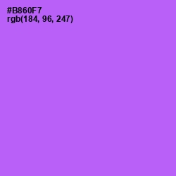 #B860F7 - Lavender Color Image