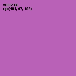 #B861B6 - Wisteria Color Image