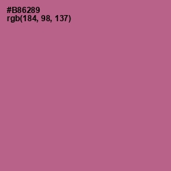 #B86289 - Turkish Rose Color Image