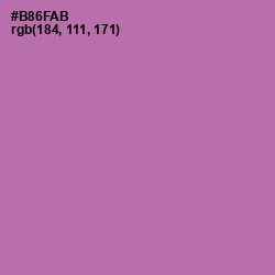 #B86FAB - Wisteria Color Image