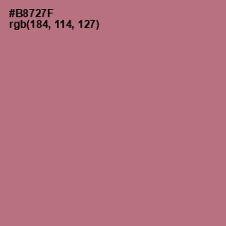 #B8727F - Coral Tree Color Image
