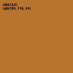 #B8742C - Copper Color Image