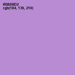 #B88BD2 - East Side Color Image