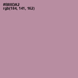 #B88DA2 - Amethyst Smoke Color Image