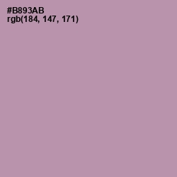 #B893AB - Amethyst Smoke Color Image