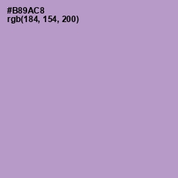 #B89AC8 - East Side Color Image