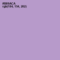 #B89ACA - East Side Color Image