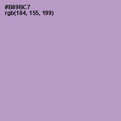 #B89BC7 - East Side Color Image