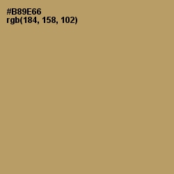 #B89E66 - Teak Color Image