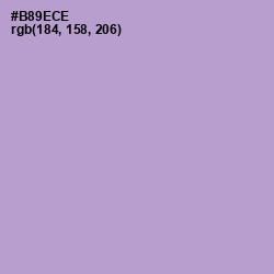 #B89ECE - East Side Color Image