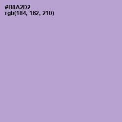 #B8A2D2 - Cold Purple Color Image