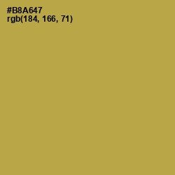#B8A647 - Husk Color Image