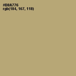 #B8A776 - Mongoose Color Image