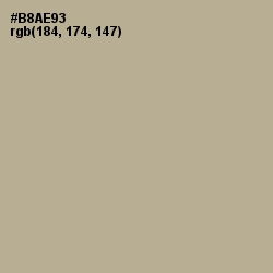 #B8AE93 - Taupe Gray Color Image