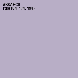 #B8AEC6 - London Hue Color Image