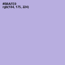 #B8AFE0 - Biloba Flower Color Image