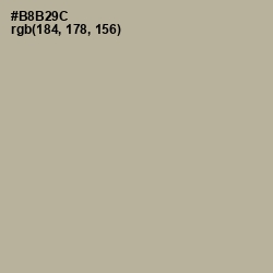 #B8B29C - Heathered Gray Color Image