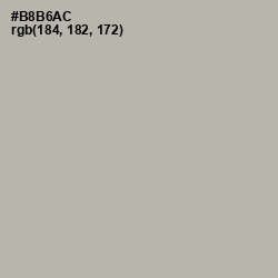 #B8B6AC - Silk Color Image