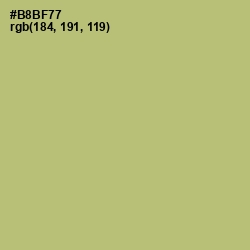 #B8BF77 - Gimblet Color Image