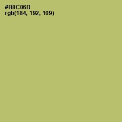 #B8C06D - Wild Willow Color Image