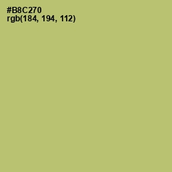#B8C270 - Wild Willow Color Image
