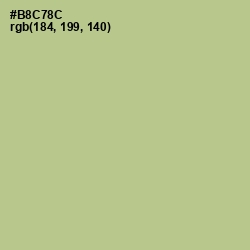 #B8C78C - Rainee Color Image