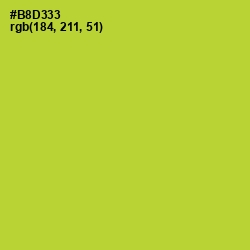 #B8D333 - Key Lime Pie Color Image