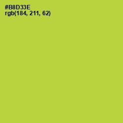 #B8D33E - Key Lime Pie Color Image