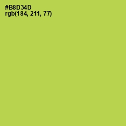 #B8D34D - Conifer Color Image