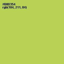 #B8D354 - Conifer Color Image