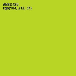 #B8D425 - Key Lime Pie Color Image