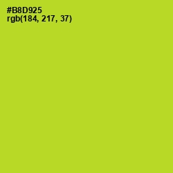 #B8D925 - Key Lime Pie Color Image