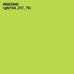 #B8D94B - Conifer Color Image