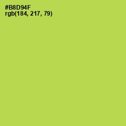 #B8D94F - Conifer Color Image