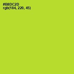 #B8DC2D - Key Lime Pie Color Image