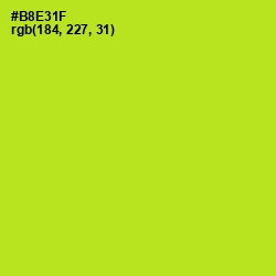 #B8E31F - Inch Worm Color Image