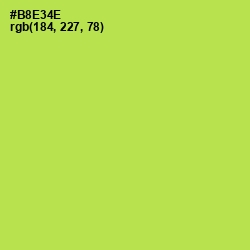 #B8E34E - Conifer Color Image