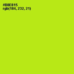 #B8E815 - Inch Worm Color Image