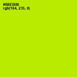 #B8EB00 - Lime Color Image