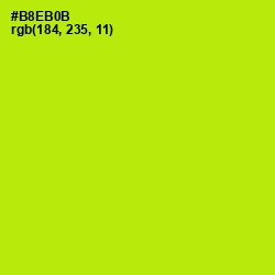 #B8EB0B - Inch Worm Color Image