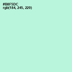 #B8F5DC - Cruise Color Image