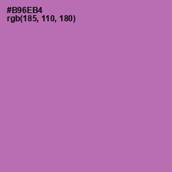 #B96EB4 - Wisteria Color Image
