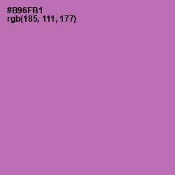 #B96FB1 - Wisteria Color Image