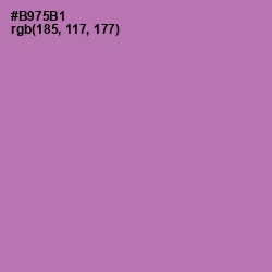 #B975B1 - Wisteria Color Image