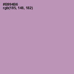 #B994B6 - Amethyst Smoke Color Image